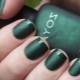 Manucure vert mat: caractéristiques de design et styles variés