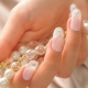 Manucure de perle: options de design et idées mode
