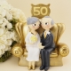 Mariage d'or: célébrations de valeur, de coutume et d'anniversaire