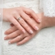 Idées de conception de manucure de mariage pour les ongles étendus