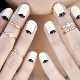 Comment faire une manucure de lune shellac?