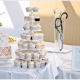 Cupcakes de mariage: caractéristiques, conception et présentation