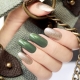 Manucure à paillettes: idées pour la conception et la technique des ongles