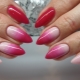 Fonctions de manucure avec transition de couleur et options de conception
