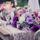 Mariage aux couleurs pourpres: signification de la couleur et recommandations pour la conception de la fête