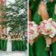 Mariage en vert: signification de l'ombre et options pour la conception de la célébration