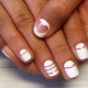 Gomme laque blanche dans la conception des ongles