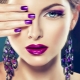Les meilleures idées de manucure violette pour ongles courts