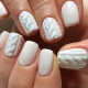 Manucure en nuances de poudre