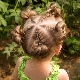Coiffures pour les filles 2-3 ans pour les cheveux courts