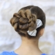 Coiffure chignon pour les filles