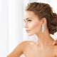 Bouquet de coiffure sur cheveux moyens