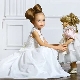 Coiffures pour les filles à la matinée à la maternelle