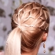 Coiffures pour cheveux moyens avec des élastiques à la maison