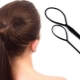 Coiffures avec boucle de cheveux