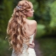 Coiffures aux cheveux qui coule