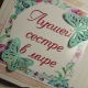 Quoi donner à ma soeur un cadeau d'anniversaire?