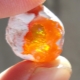 Fire opal: quelles propriétés at-il et où est-il utilisé?