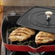 Poêles à griller avec couvercle pour presse