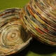 Bâtonnets de bonbon à partir de tubes de journaux