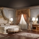 Chambre baroque: les meilleures idées de design