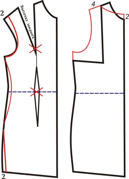 Motif avant la robe de mariée
