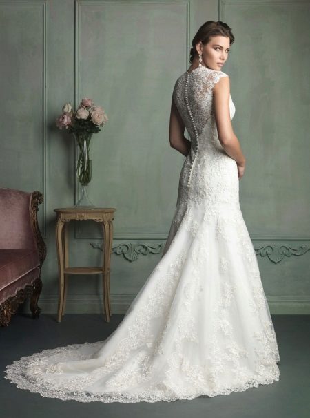 Robe de mariée avec dentelle