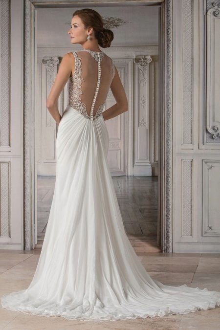 Robe de mariée en maille