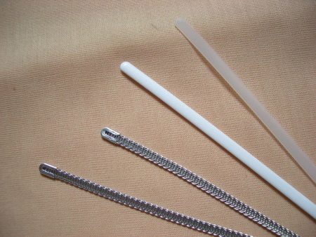 os ou réglettes pour les coutures latérales devant et derrière