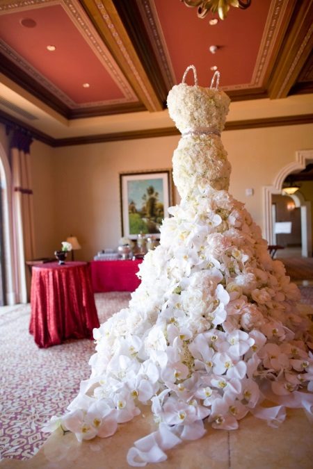 Robe de mariée inhabituelle