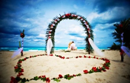 L'émergence d'un mariage à la plage