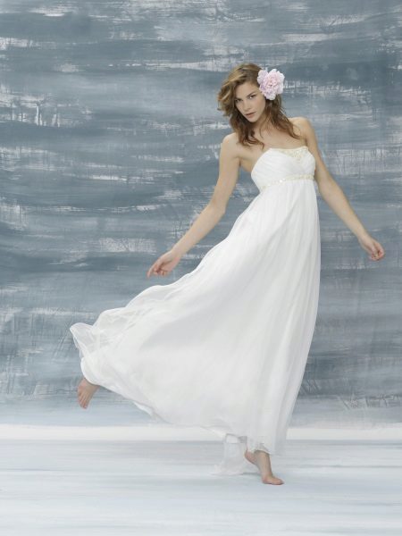 Robe de mariée plage cérémonie