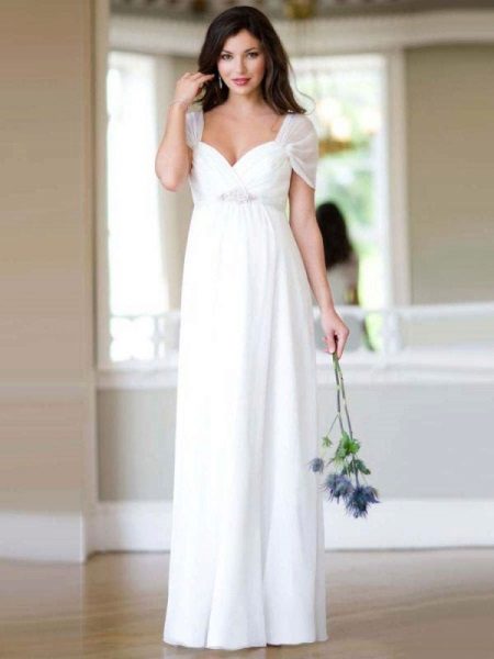 Robe de mariée élégante simple