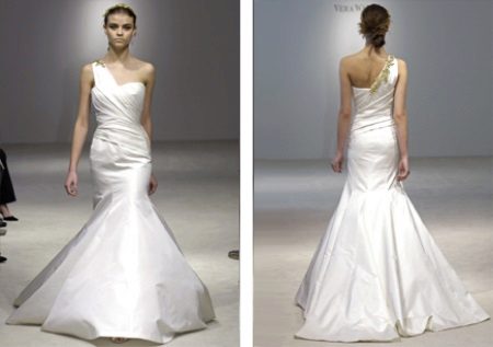 Robe de mariée simple style sirène