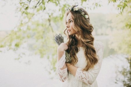 L'image de la mariée dans le style de la Provence