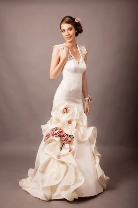 Robe de mariée par Anastasia Gorbunova