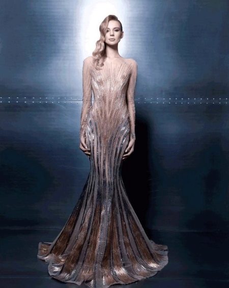 Robe de soirée sirène