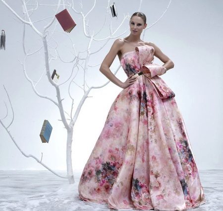 Robe de soirée moelleuse