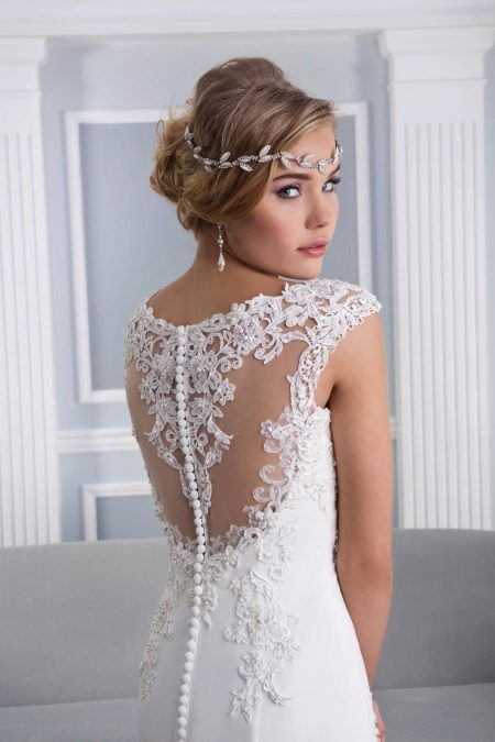 Accessoires pour robe de mariée en dentelle