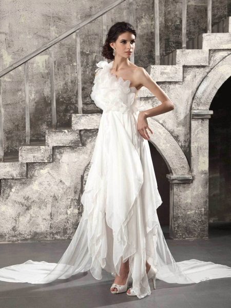 Chaussures à la robe de mariée grecque