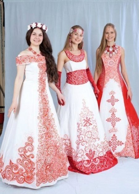 Robes de mariée en forme de style russe