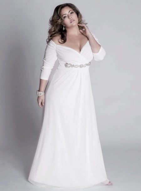 Belle robe de mariée pour plein