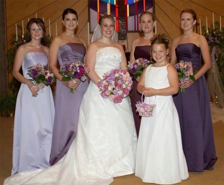 Robe de mariée pour la pleine