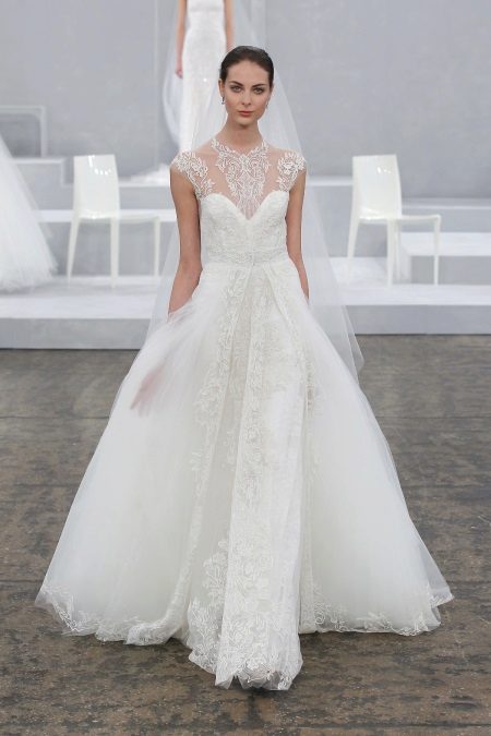Robe de mariée de Monique Lhuillier magnifique