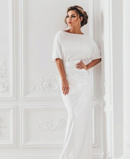 Robe de mariée fermée