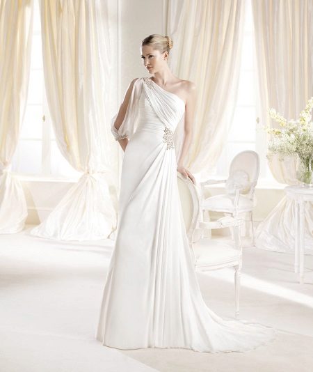 Robe de mariée de style empire
