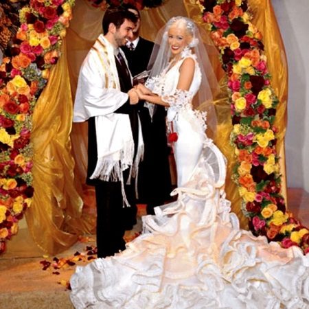 Christina Aguilera Robe De Mariée
