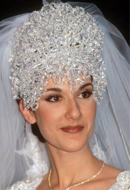 Coiffure de mariée Celine Dion