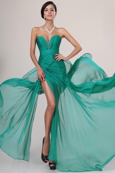 Vestido esmeralda sexy