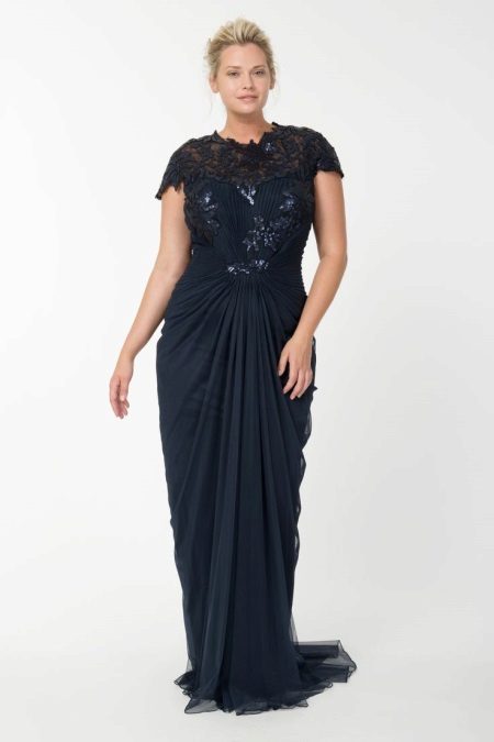 Robe de soirée à la mode pour le plein